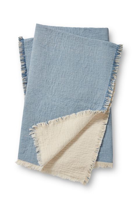 Reed TMH0003 Throw Blanket Collection by Magnolia Home by Joanna Gaines x Loloi