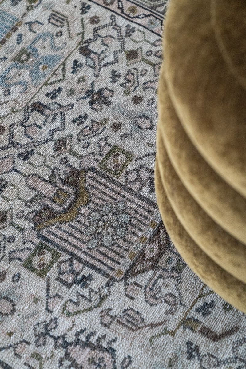 District Loom Vintage Persian Bakhtiari Scatter Rug-Stillwater