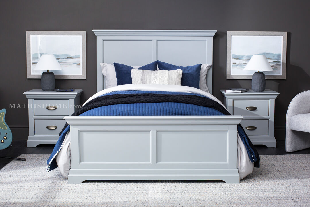 Hunter Hill Full Bed in Gray