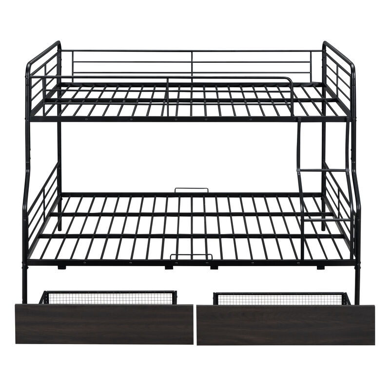 Merax Modern Metal Bunk Bed with 2 Beds