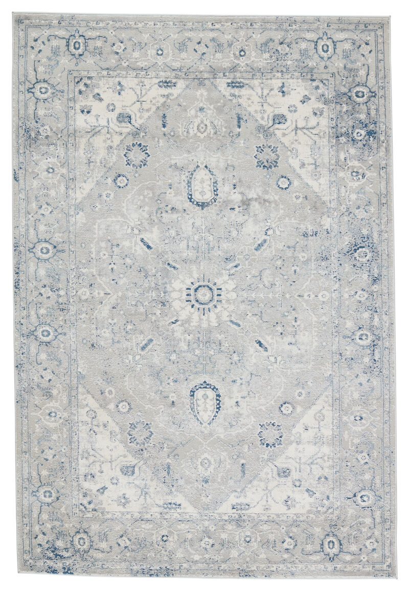 Solace Dianella Gray 3' x 8' Runner Rug