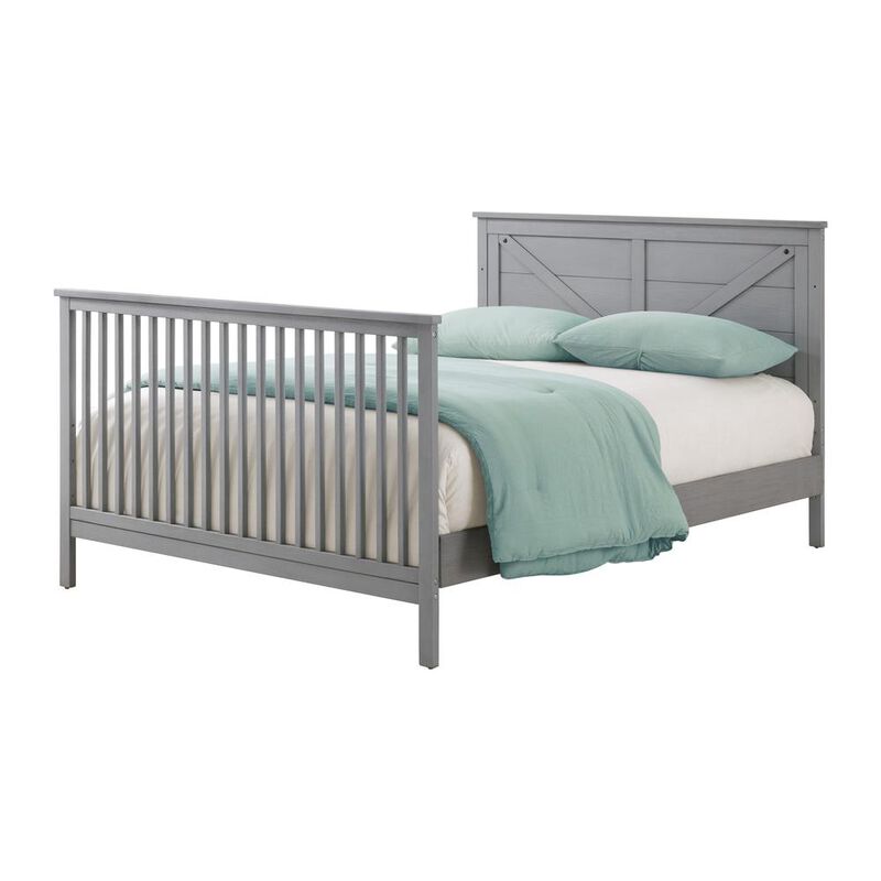 Oxford Baby Montauk Conv Kit Farmhouse Gray