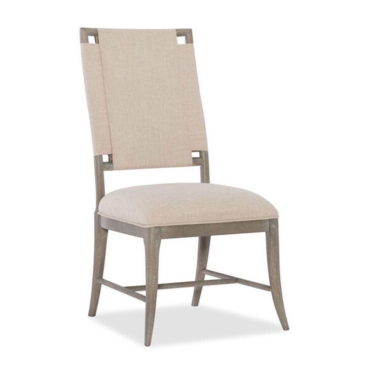 Affinity Upholstered Side Chair in Beige