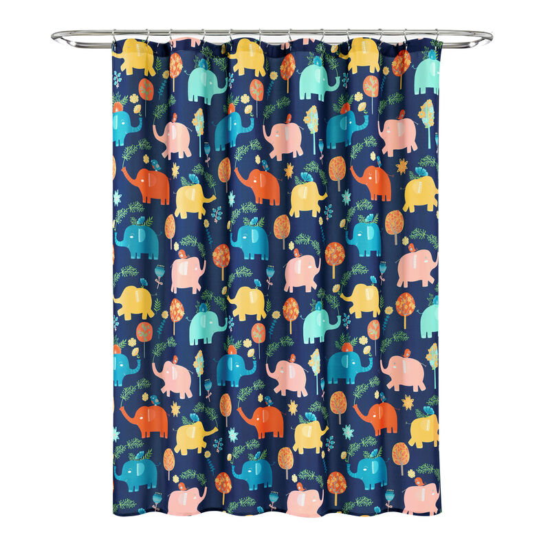 Hygge Elephant Shower Curtain