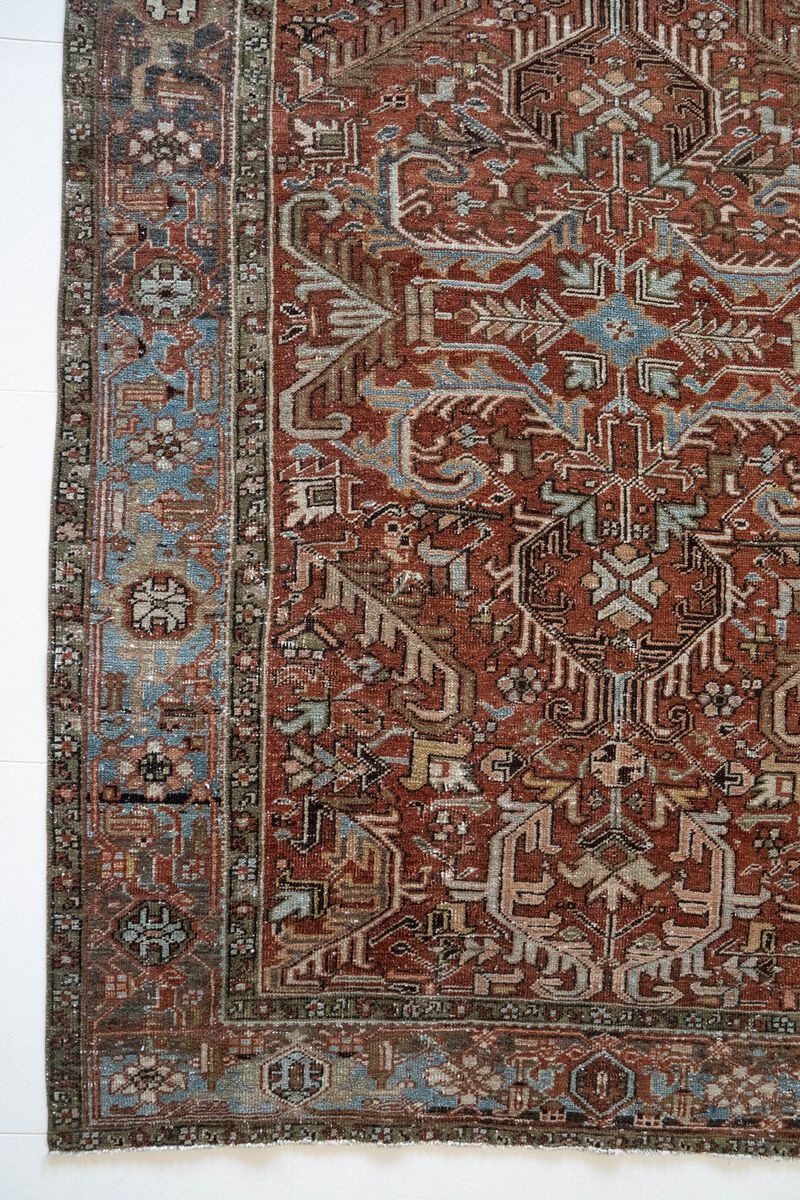 District Loom Vintage Heriz area rug-Herron