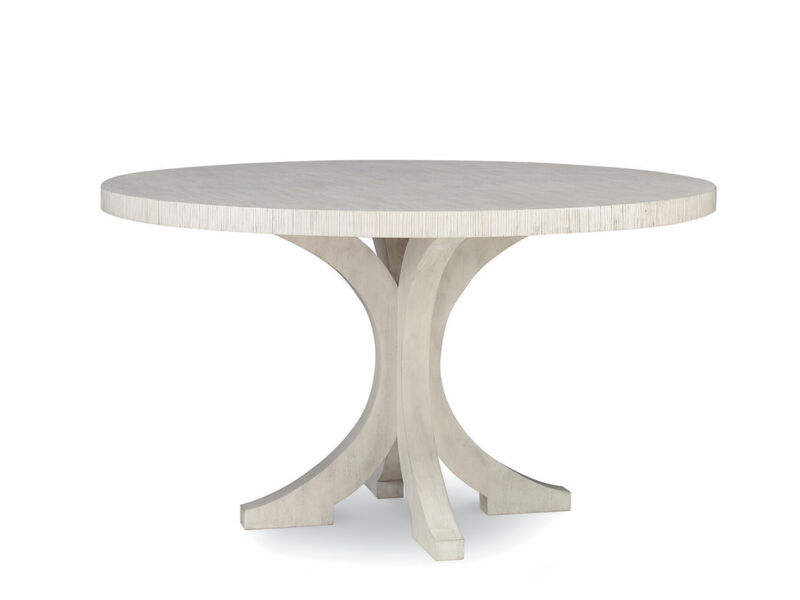 Carlyle Oak Peninsula Round Dining Table