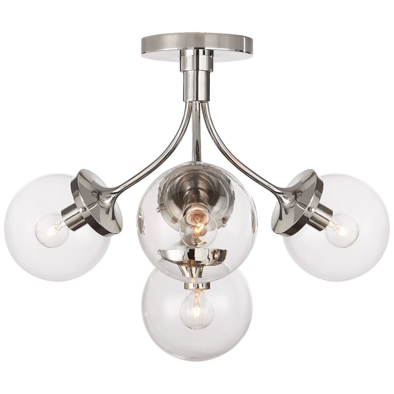 Prescott Lrg Semi-Flush Mount