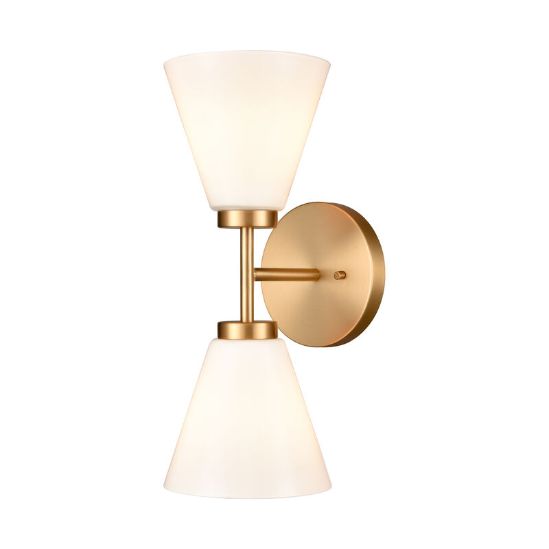 Houghton 15'' High Gold 2-Light Vanity Light