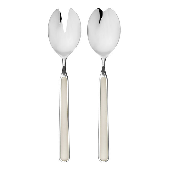 Fantasia 2-Piece Salad Serving Set in Turtle Dove