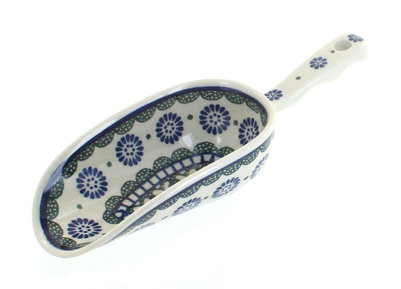 Blue Rose Polish Pottery Alyce Scoop