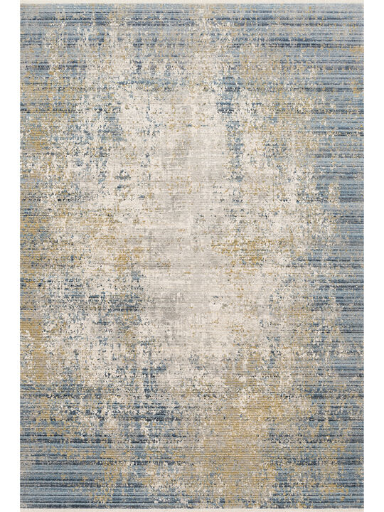 Claire CLE08 Neutral/Sea 7'10" x 10'2" Rug