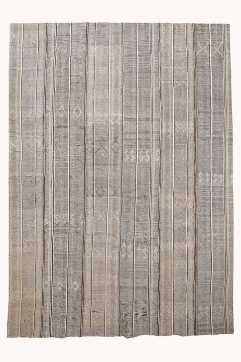 District Loom Vintage Kilim area rug-Smokey