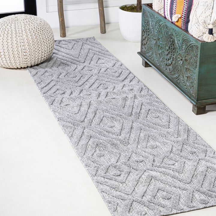 Balansat Moroccan Diamond Indoor/Outdoor Area Rug