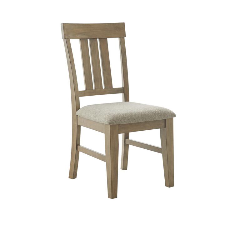 Belen Kox Rustic Reclaimed Wood Dining Chair Set of 2, Belen Kox