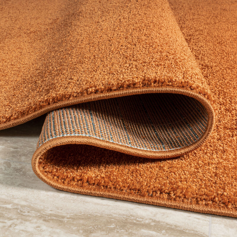 Haze Solid Low-Pile Area Rug