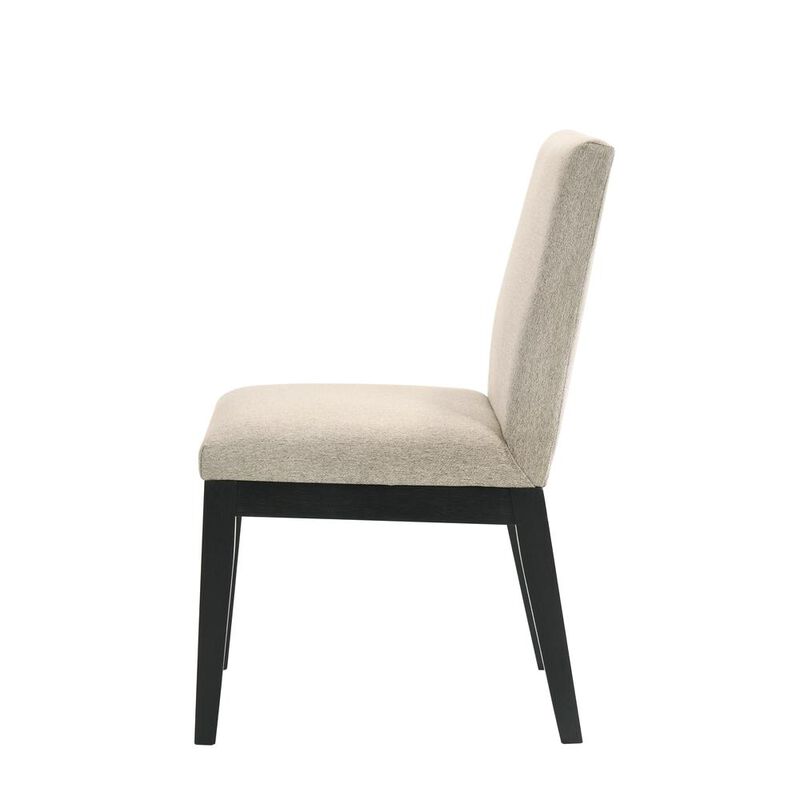 Terra Beige Linen Side Chair (Set of 2)