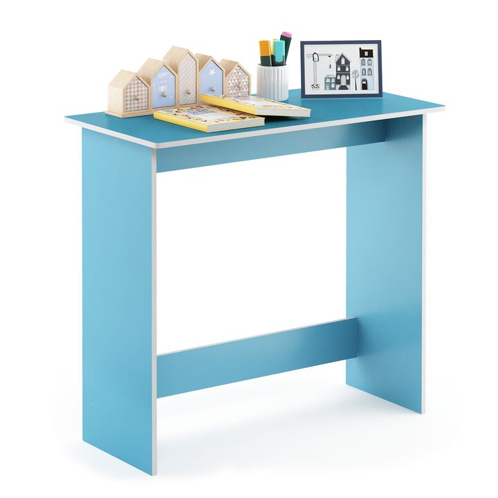 Furinno Furinno 14035 Simplistic Study Table, Light Blue/White