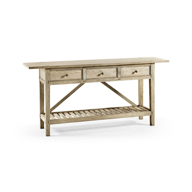 Inclination Rustic French Console Table