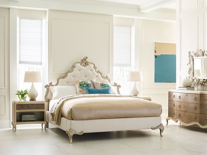 Fontainebleau King Panel Bed