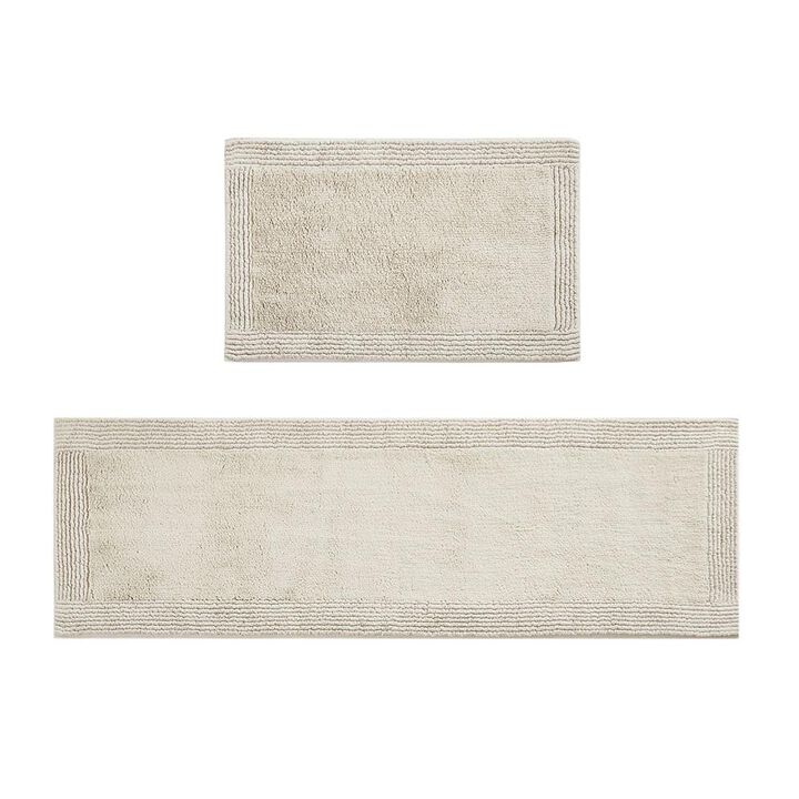 Belen Kox Luxe Comfort 3000GSM Reversible Cotton Bath Rug, Belen Kox