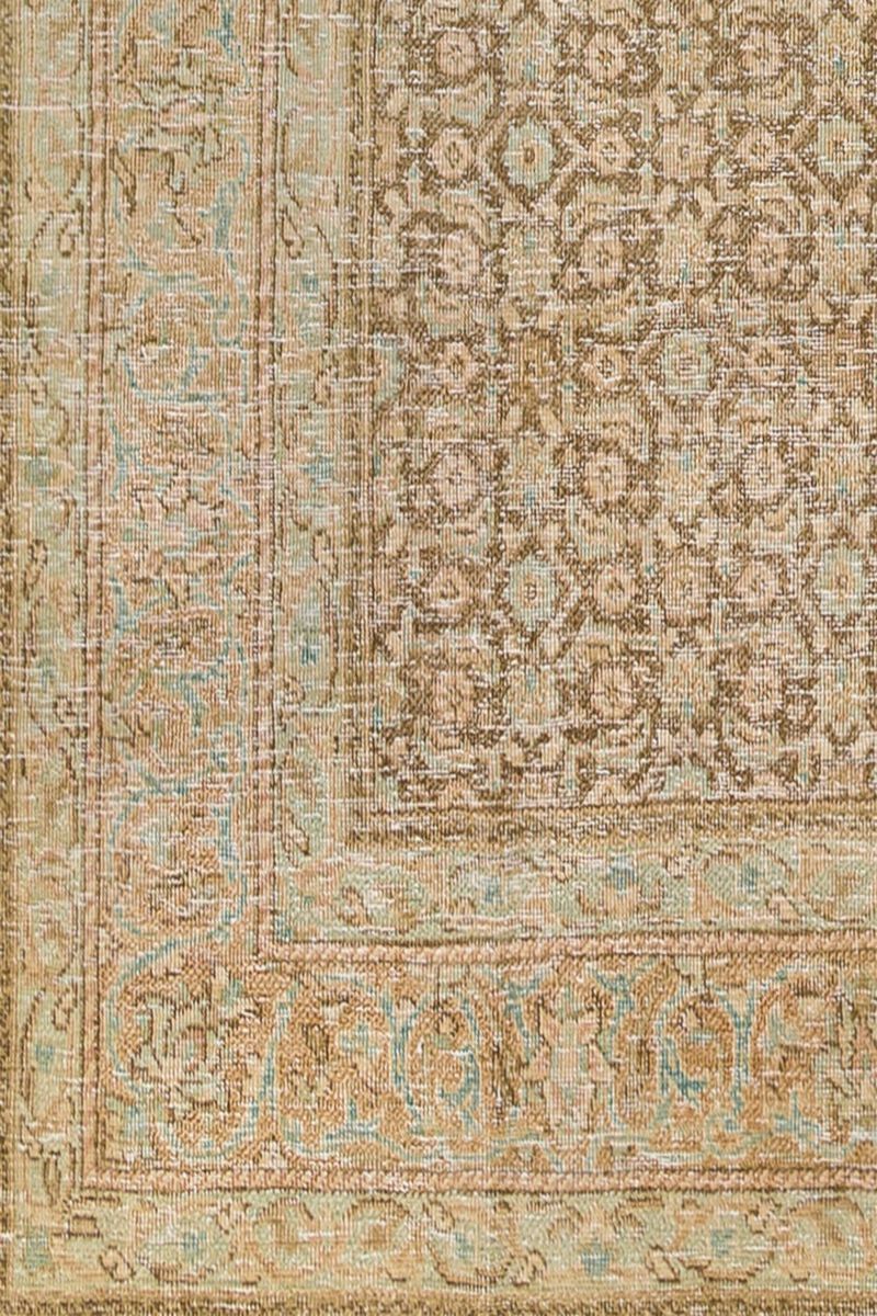 District Loom Vintage Persian Tabriz area rug -Ambrose