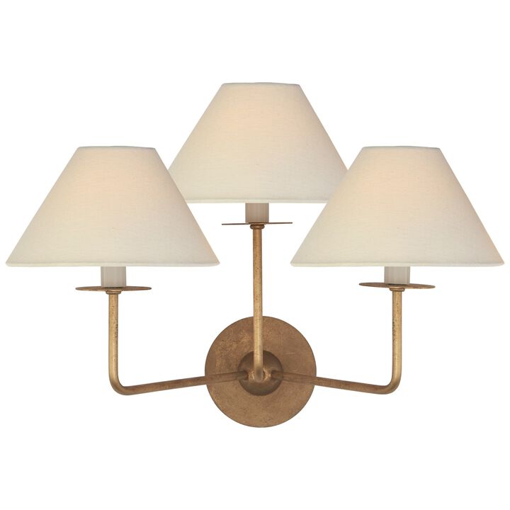 Kelley Medium Triple Sconce