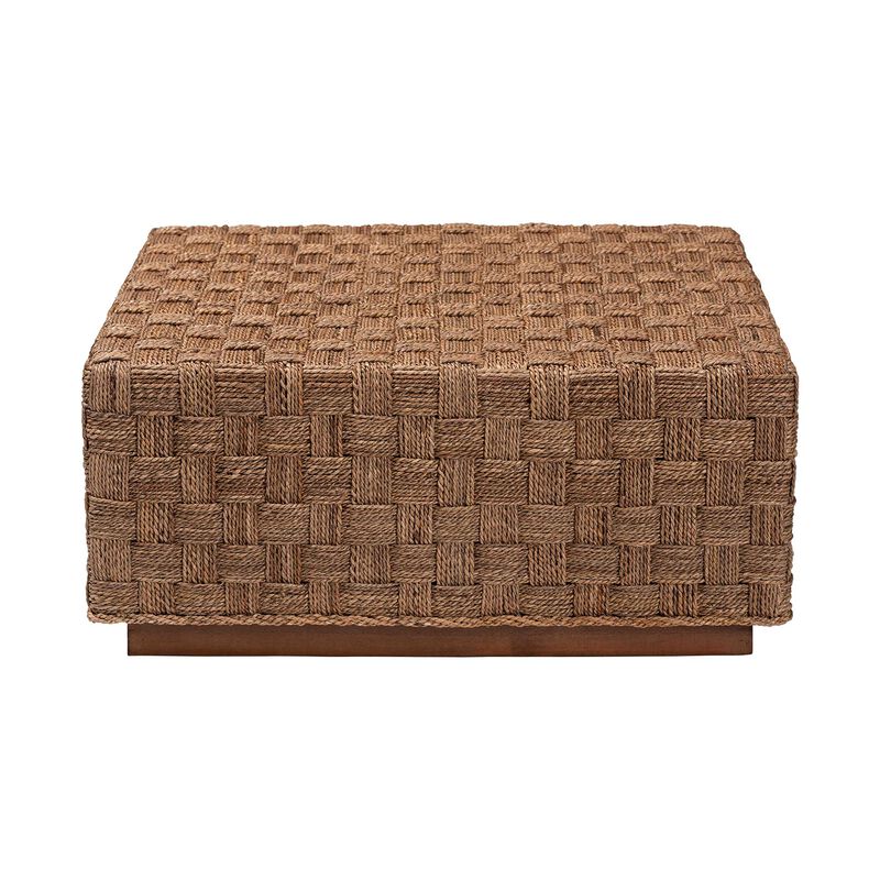 Bali & Pari Karina Bohemian Natural Seagrass Coffee Table