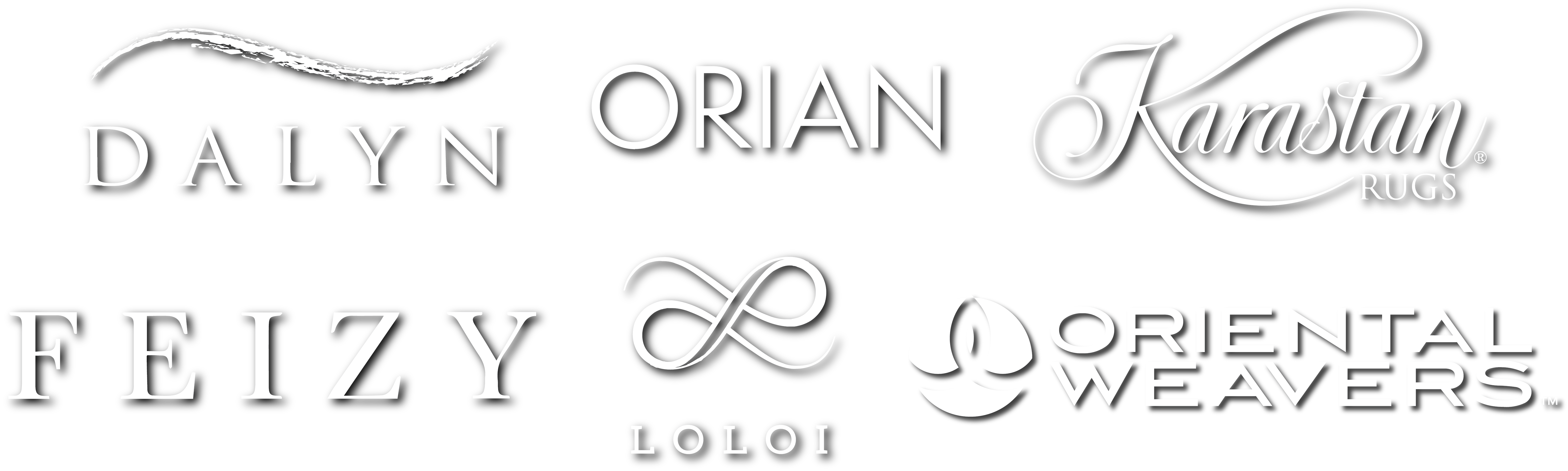 Dalyn, Orian, Karastan Rugs, Feizy, Loloi, & Oriental Weavers