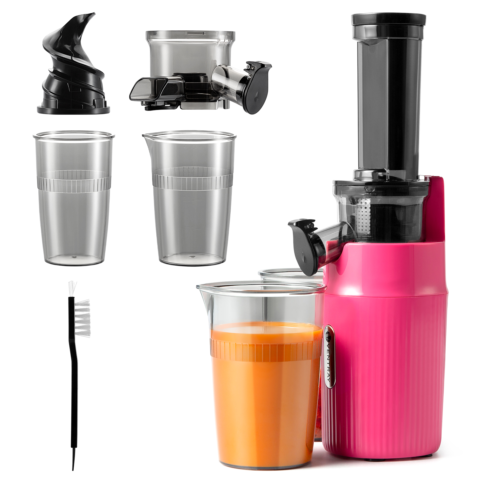 DASH offers Deluxe Compact Masticating Slow JuicerEasy toClean Cold Press Juicer