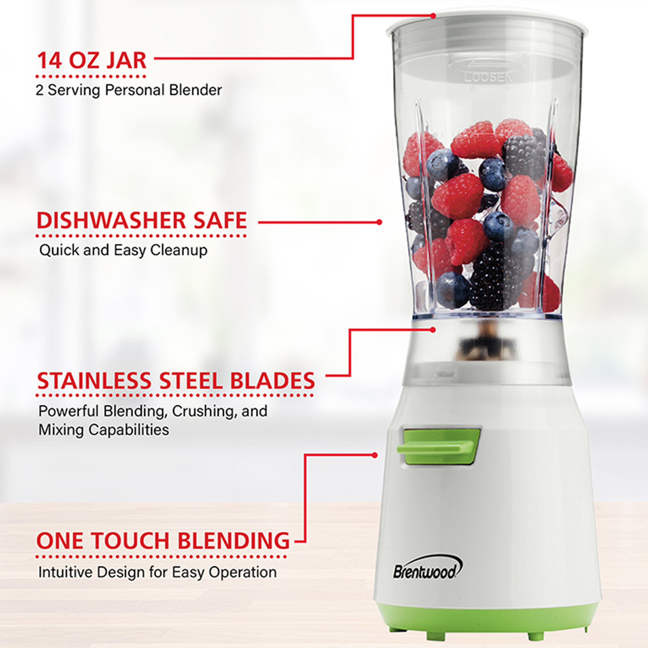 Digital 5L Jar Touch Screen Powerful Performance Blender – Vic-Sode LLC