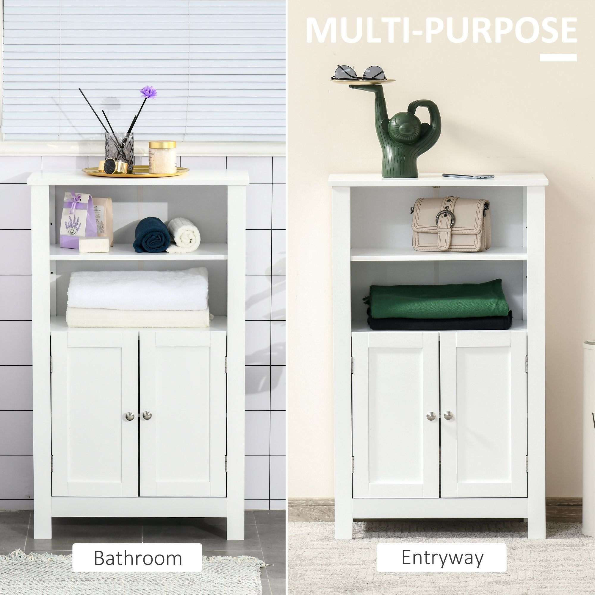 Halifax North America Freestanding Bathroom Storage Cabinet | Mathis Home