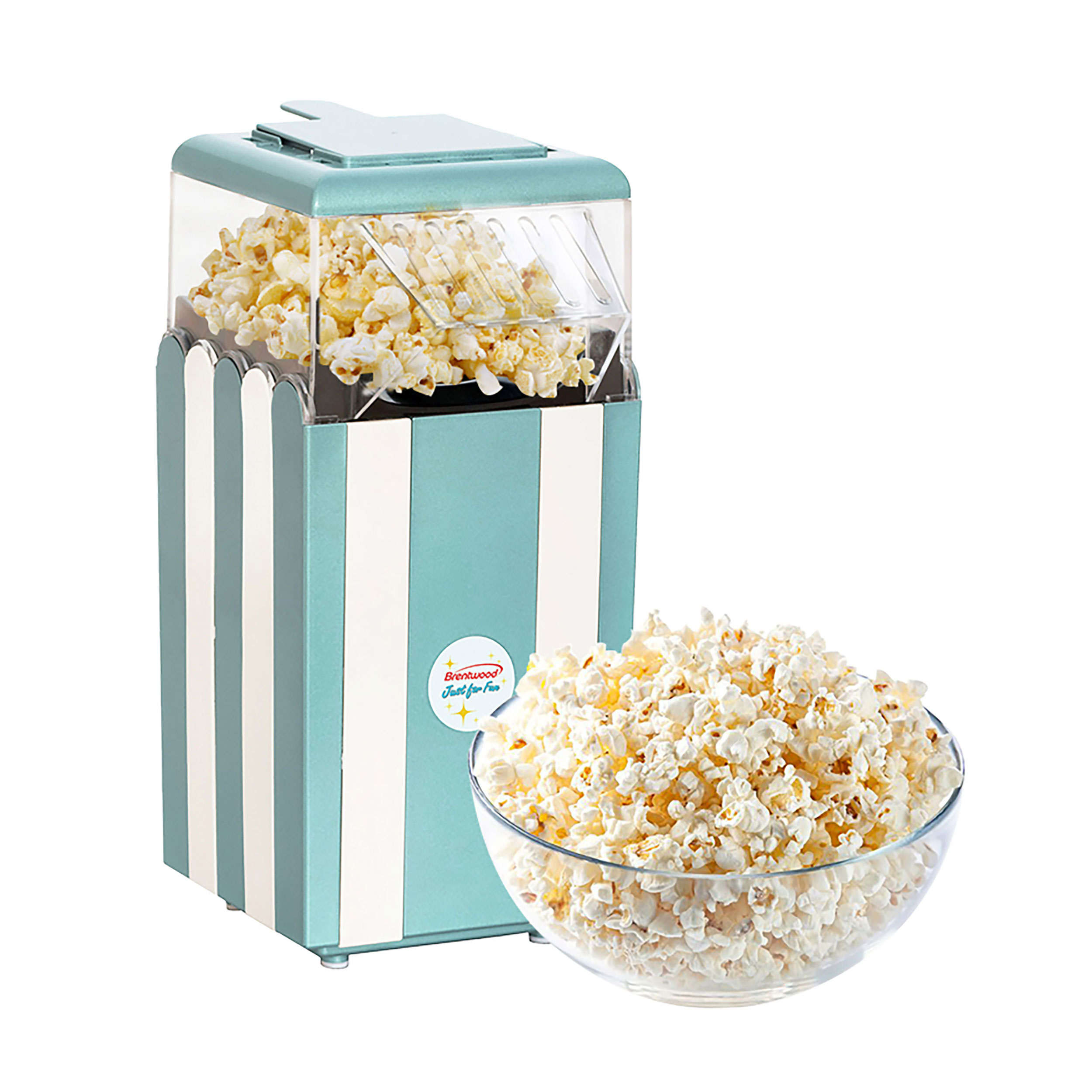 Brentwood Classic Striped 8-cup Hot Air Popcorn Maker : Target