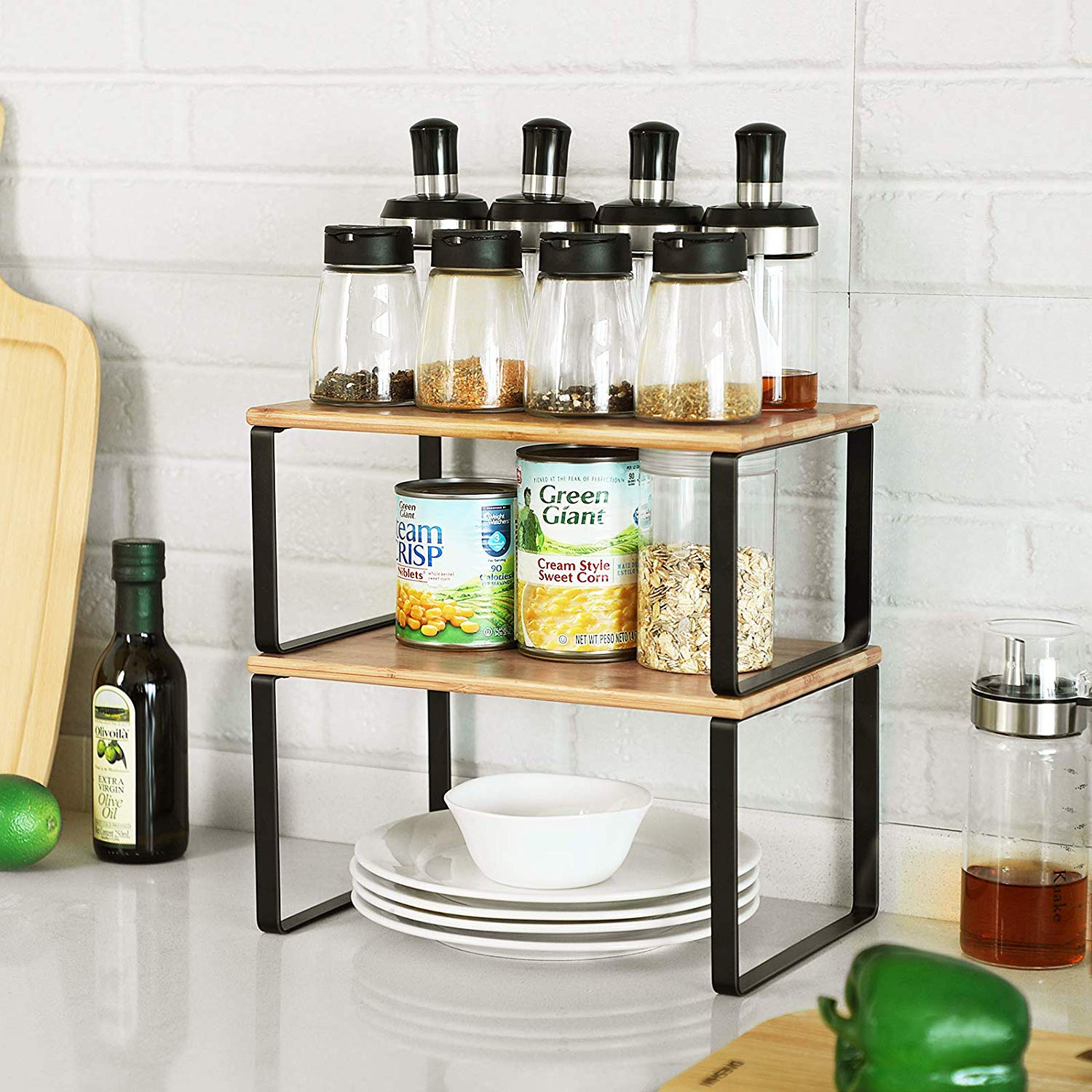 BreeBe 4 Kitchen Counter Shelves | Mathis Home