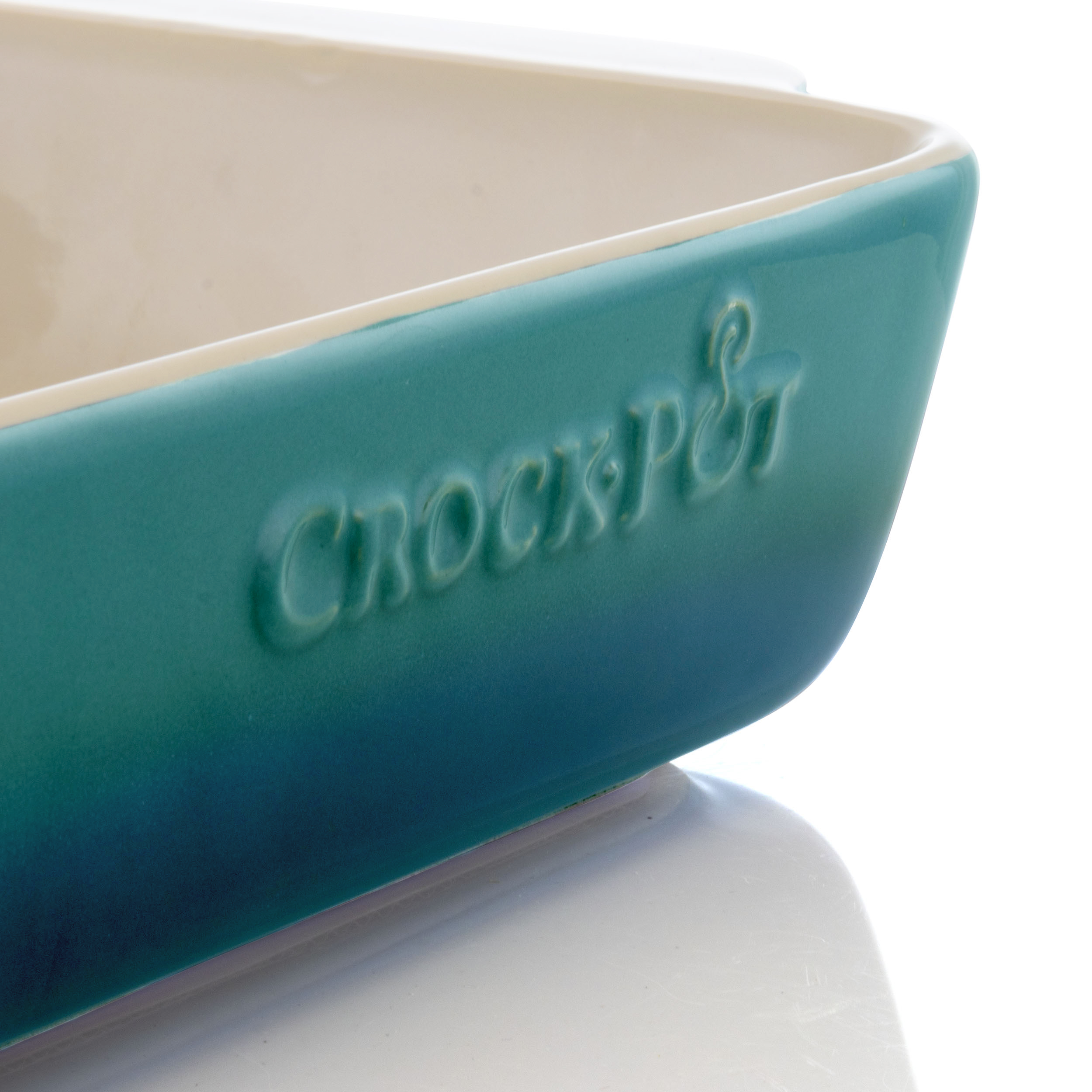 Crock-Pot 4 Qt. Stoneware Rectangle Bake Pan