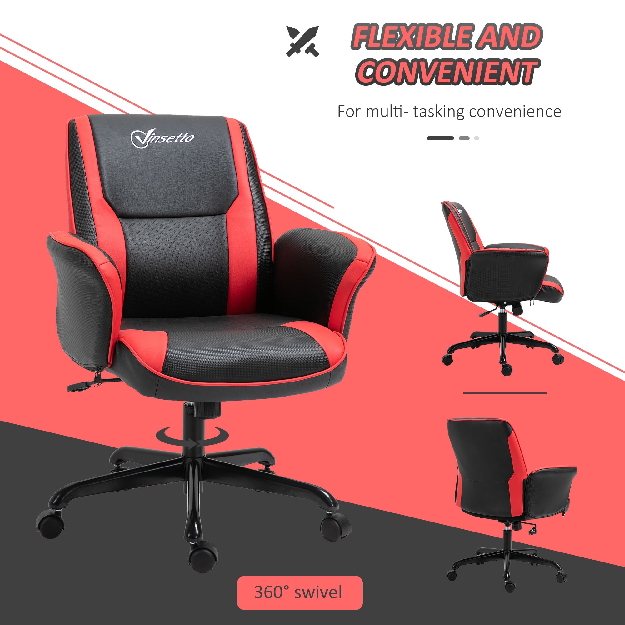 Halifax North America Racing Style Reclining Gaming Chair | Mathis Home