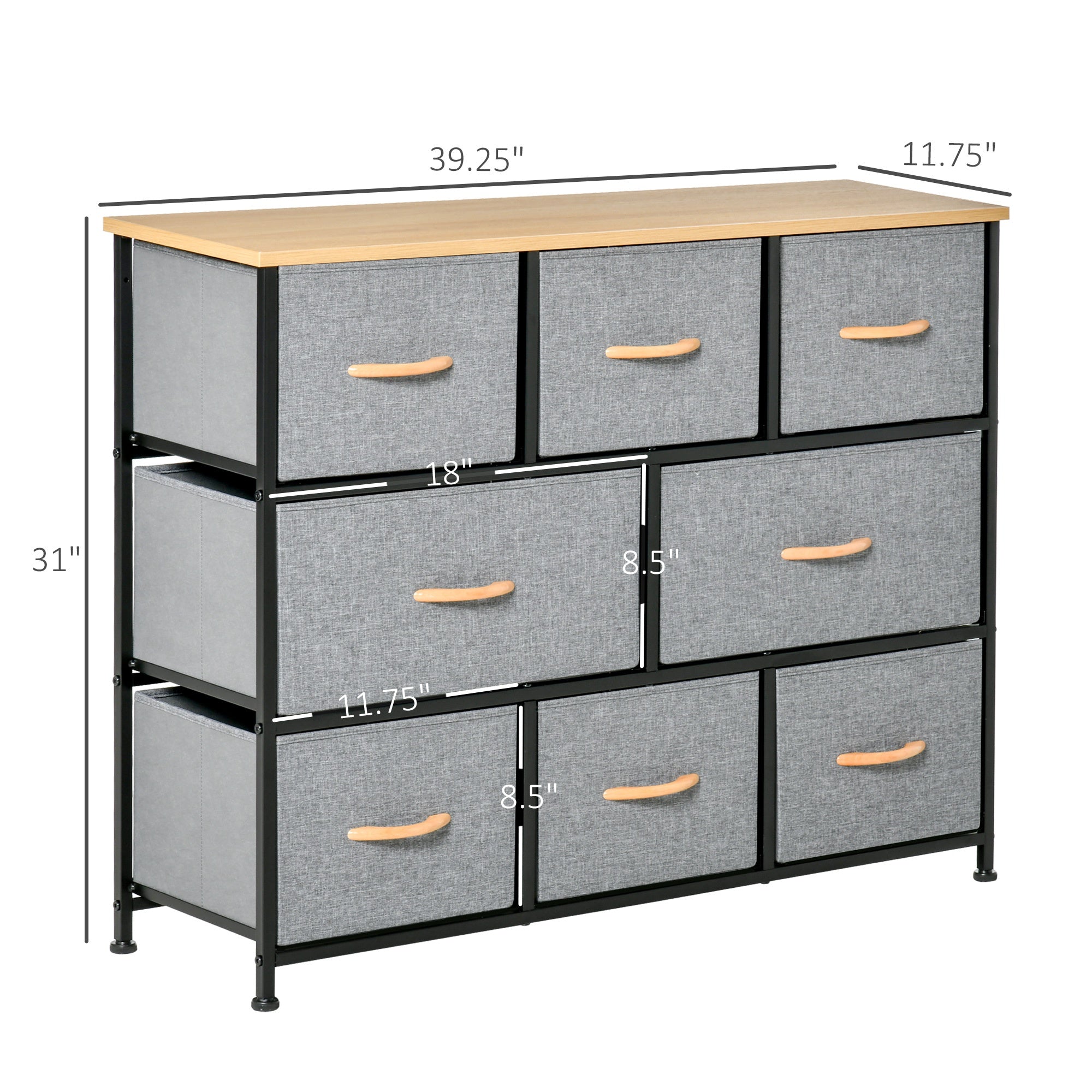 Halifax North America 8-Drawer Dresser | Mathis Home