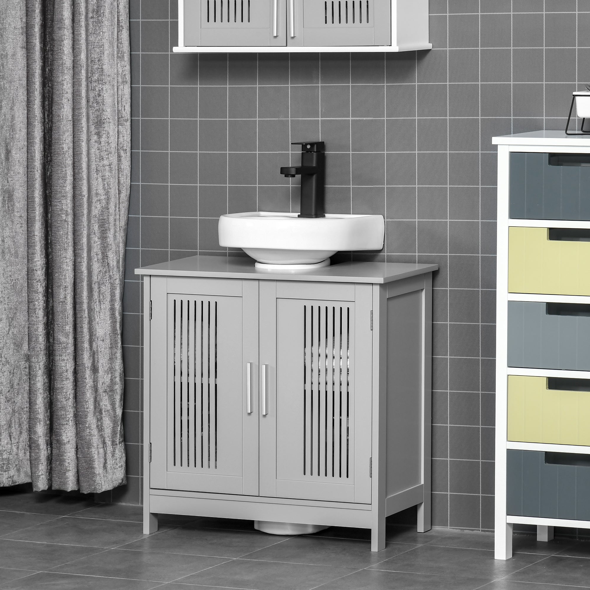 Halifax North America Modern Under Sink Cabinet with 2 Doors | Mathis Home