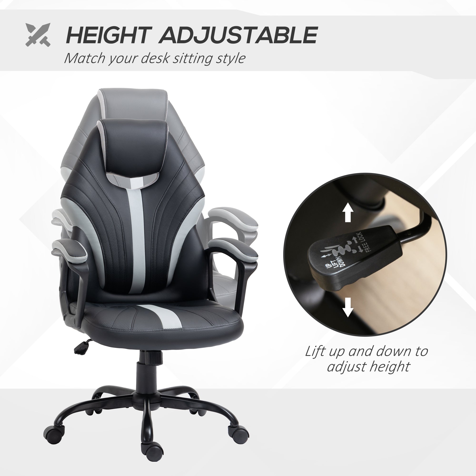 Halifax North America Racing Style Reclining Gaming Chair | Mathis Home