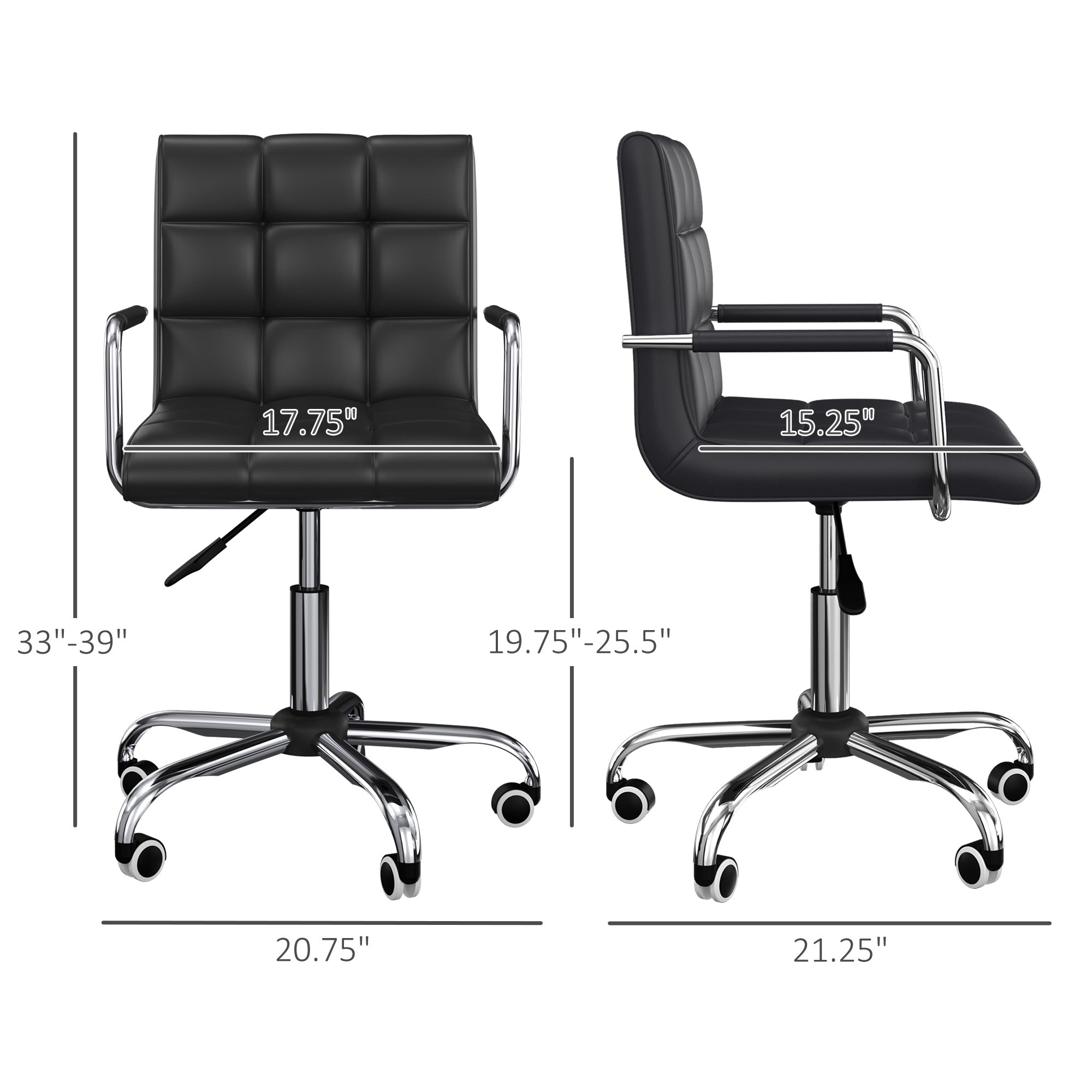 Halifax North America Leather 48 High Office Chair | Mathis Home