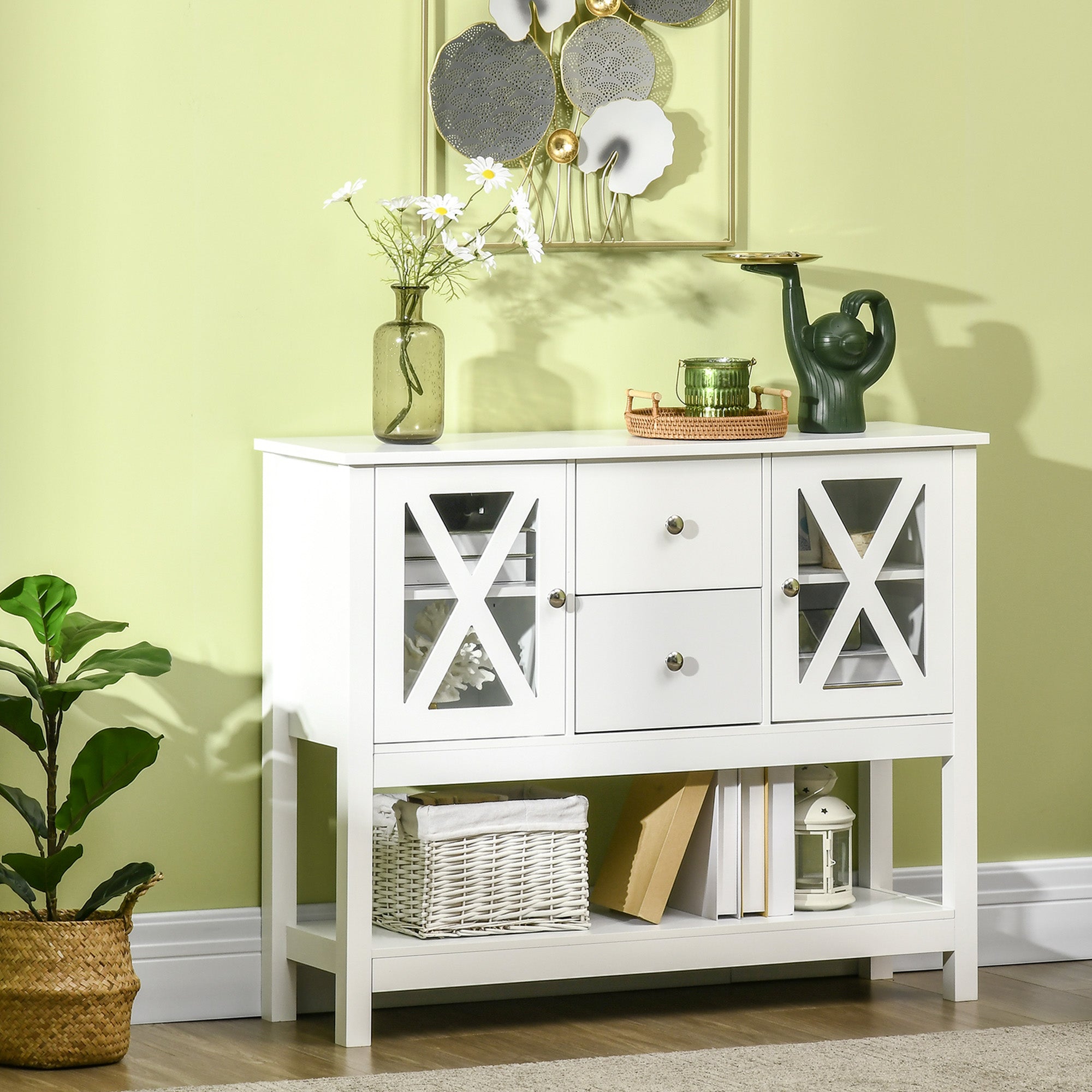 Halifax North America Modern 35.75 High Sideboard with Drawers | Mathis Home